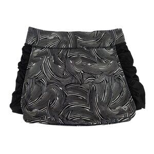 Colosseum Athletic Skort Womens S Black White Skirt Attached Shorts Running Gym